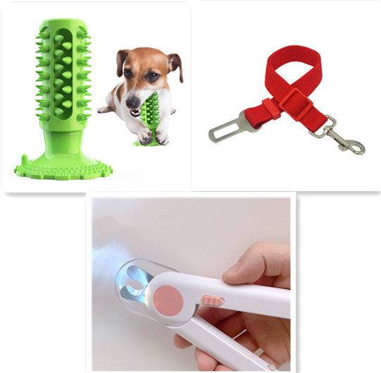 Teeth Cleaning Dog Toothbrush Sucker