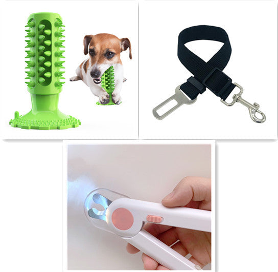 Teeth Cleaning Dog Toothbrush Sucker