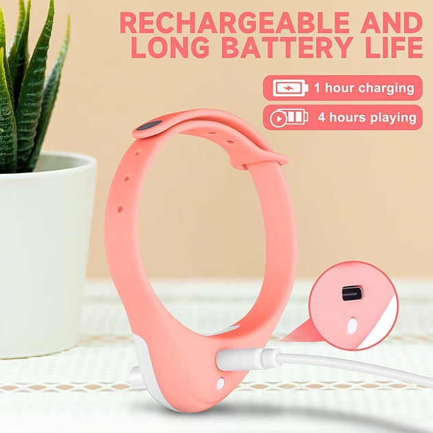 Wearable Automatic Cat Toys With LED