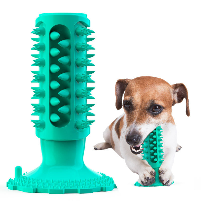 Teeth Cleaning Dog Toothbrush Sucker