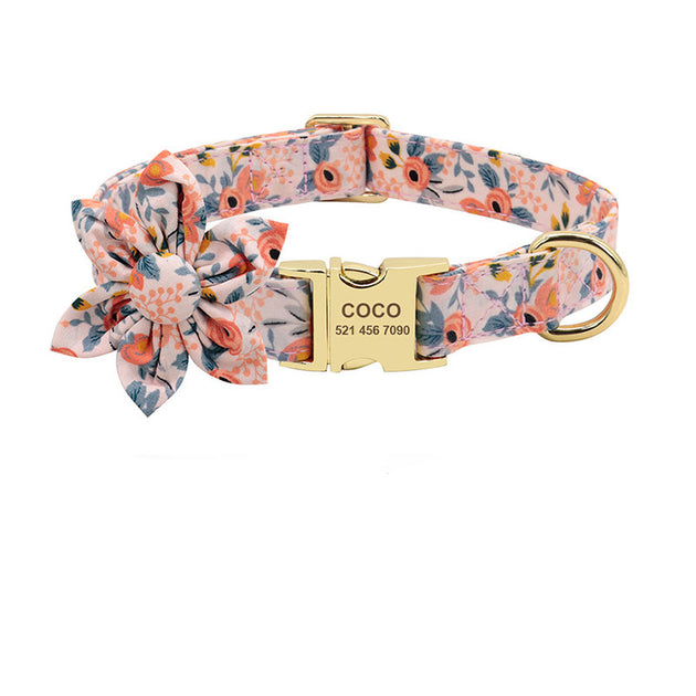 Fashion Printed Dog Collar Personalized