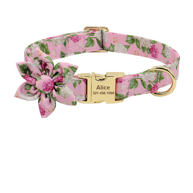 Fashion Printed Dog Collar Personalized