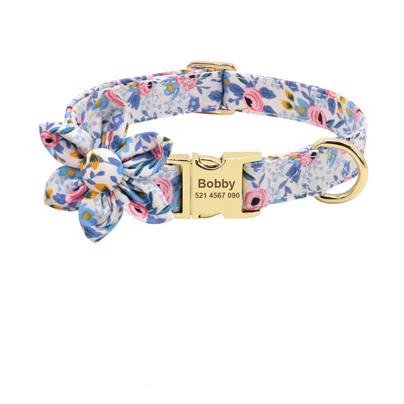 Fashion Printed Dog Collar Personalized
