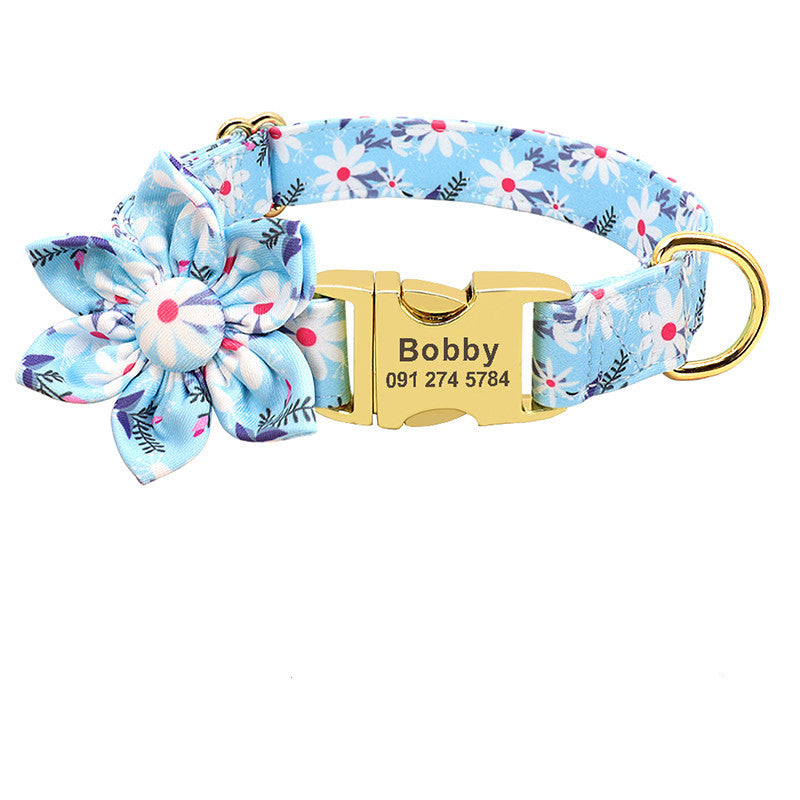 Fashion Printed Dog Collar Personalized