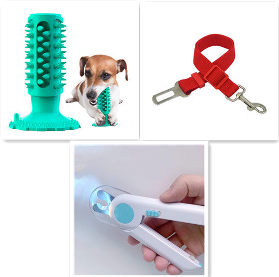 Teeth Cleaning Dog Toothbrush Sucker
