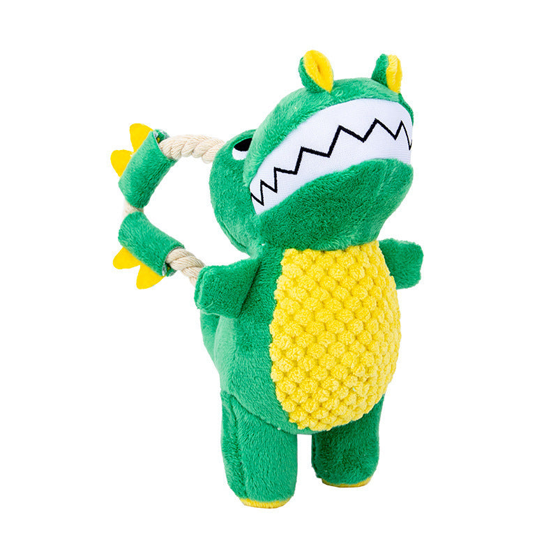 Dog Plush Sounding Chew Toy