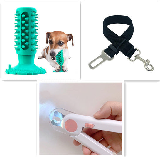 Teeth Cleaning Dog Toothbrush Sucker
