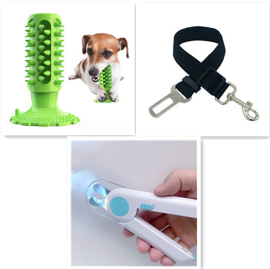 Teeth Cleaning Dog Toothbrush Sucker