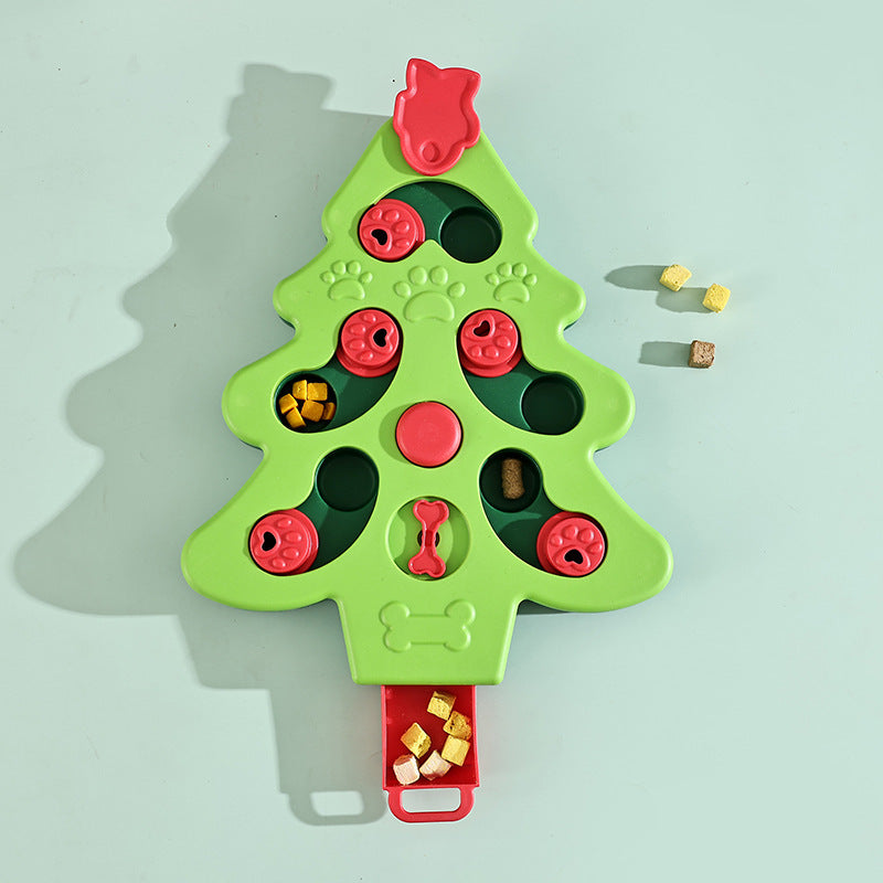 Interactive Dog Puzzle Toys Christmas