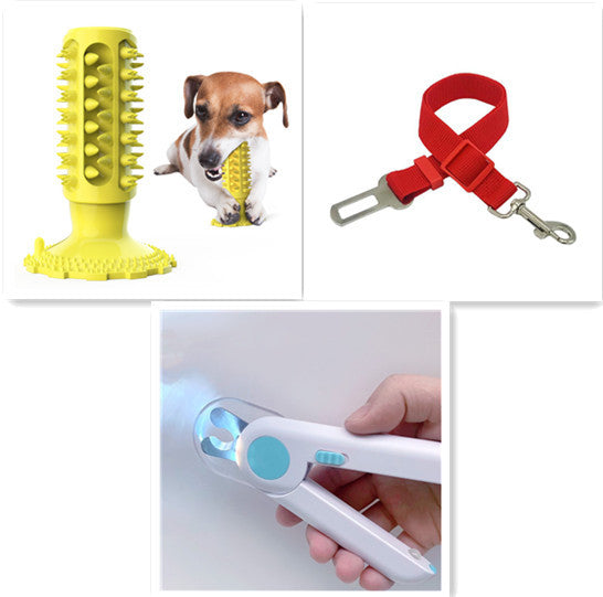 Teeth Cleaning Dog Toothbrush Sucker